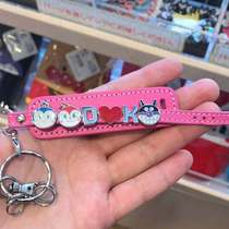 Domestic spot Japanese bread Superman Museum qualified couple name DIY key chain mobile phone pendant