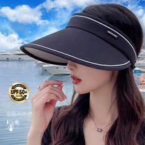 Air Top Sun Protection Hat Womens Anti UV Summer Sun Hat Slim out sun hat outdoor sport Face Fashion Hat
