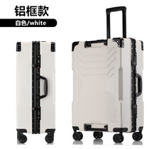 The road network red pull rod box female light retro suitcase 20 inch Wheel tide check box 29 inches