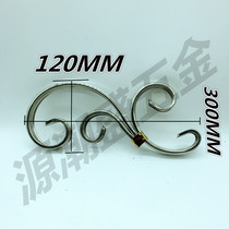 Wall anti-theft net door flower window accessories stainless steel European flower 304 art flower stainless steel European style combination flower