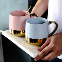 Porcelain Mark Cup afternoon tea cup with household creative high-grade pottery small luxury handle coffee cup European practical
