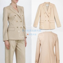Roman Sky Lady main line camel velvet suit TEMPRA model (no refund no change-domestic SF Express to pay)