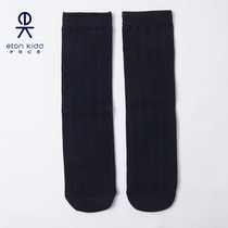 Eaton Gide boys and girls cotton socks for primary and secondary school students straight tube Tibetan blue white socks childrens socks 09W0