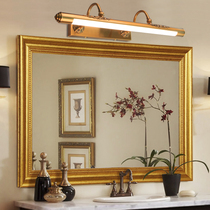 American style mirror light LED European style mirror headlight Moisture-proof bathroom anti-rust bathroom mirror cabinet light Dresser makeup lamp
