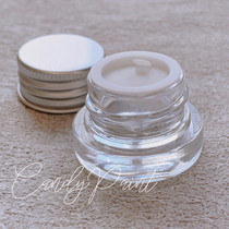 Candipaint Glass Empty Tank Split Storage Beauty Chia Flash Powder can fit various DIY sequin toning delicacy 3g