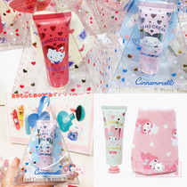 Japan Sanrio Sanrio Jade dog kitty melody hand cream square towel set