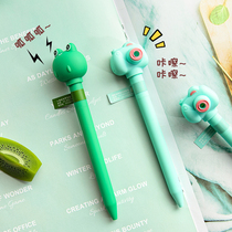 Can sound the pen decompression gel pen Net Red creative multi-functional cute adorable students with shaking sound vent decompression pen