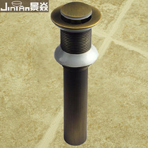 Jing Yan European-style all-copper basin sink bouncing water bronze to water basin matching