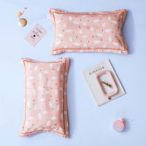 60 cotton long staple cotton childrens memory pillow pillow set 40x60 pillowcase 30x50cm cartoon student latex one