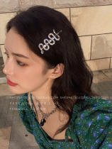 Store owner recommends ins Korean Net red hairclip top clip bangs side clip snake hair jewelry headwear head hairclip