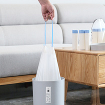 Degradable garbage bag Home thickened portable automatic closing eco-friendly kitchen disposable large size plastic bag