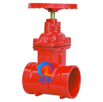 Z85X XZ85X-16Q fire groove clamp signal groove soft seal gate valve DN65 DN80 DN100