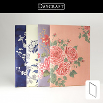 Hong Kong Daycraft Degef fashion supplies literature and art hipster flower world A4 folder file protective cover classic pattern business gift gift