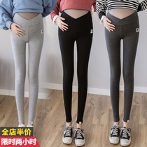 Pregnancy Woman Dress Fall Autumn Autumn Winter New Fashion Low Waist Tobellied Pure Cotton Underpants Casual Sports Outwear Long Pants