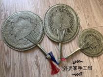 Linggan handmade hashes editor of the grass rocking of the fur fan children repelled mosquito Chinese style custom classical banana straw
