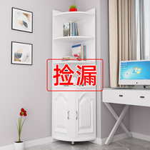 Corner cabinet corner cabinet modern simple living room corner shelf corner cabinet corner triangular storage corner cabinet