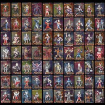 Ultraman card Full Set card out of print 3D card full Star Card glory version cp bag card collection card toy
