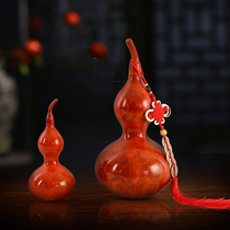 Pure copper gourd ornaments home desktop decorations living room porch wine cabinet ornaments creative office housewarming gifts