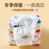 Baby Fleece Pants Single Strip Autumn Winter Baby Kids Warm Autumn Pants Padded Boys Girls Inner Padded Cotton Pants