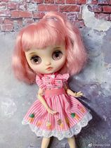 blythe in the cloth Anrey modified baby finished product drop small moth little flower fairy white muscle doll drip gum eye piece