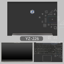 Laptop sticker 15 6 inch suitable for mechanical revolution Z3 AIR deep sea ghost Z2 Air shell protective film tearable X9Ti-R X2 X8 full body custom film 1