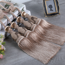 European-style curtain tie rope pair of simple modern creative tassel hanging ball tie rope tie tie