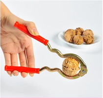 Red handle walnut clip iron walnut clip nippers