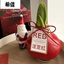 『Black Shop with BlackFace New Year Greeting Card Original Design Hanging Card Vermilion Red