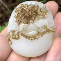 Ancient Jade old Jade Jade hot sale good luck antiques collection objects Ming and Qing antique jade pendant jade pendant