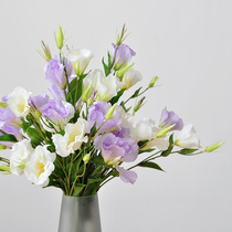 (Nine Thoughts) emulated floral triple-head foreign-flower-flower home-like-board floral wedding business floral material F063