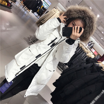 Military tooling down jacket Canada minus 30 degrees 40 degrees ultra-thick cold warm outdoor long coat Men and women