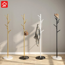 Minimalist modern bedroom floor-style clotheshorse hanger sub Nordic living room marble metal hanging clothes hanger clothes rack