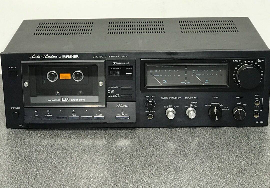 American Swallow FISHER double head VU tape card landline direct drive system movement imported 120V voltage