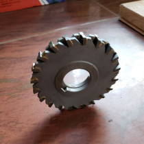 Alloy three-sided blade milling cutter tungsten steel saw blade milling cutter welding cutter 250 300mm * 5 6 8 10 1214