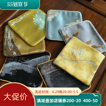 Lotus Cup Mat Tea Dau Cloth Art Spare Parts Creativity Thermal Insulation Mat Retro Day Style Kongfu Tea Mat Chinese Tea Cup Mat