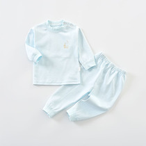 Beiner baby underwear pure cotton suit Baby autumn clothes Autumn pants base coat Cotton home wear suit spring and summer