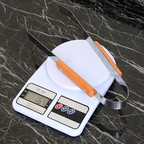 Butterfly Roasted Aroma Outdoor Stainless Steel Food Clips Kitchen Frying Steak Wood Handle Barbecue Clips Home Meat Dishes Bread