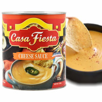 Casa cheese sauce Cheddar cheese sauce 3kg Mexico corn flakes Potato Chips Casual Stained burger Potato Chips Dip Sauce