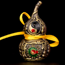 Boutique gossip gourd ornaments alloy auspicious Ruyi Feng Shui small gourd town house evil spirits