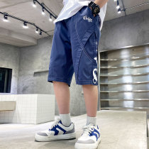 Boys wearing children's trousers outside the children's trousers summer 2023 new Chinese children summer clothes penteculiers