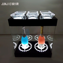 Bar KTV luminous snack plate snacks snack plate LED charging KTV luminous fruit plate champagne seat