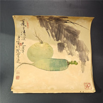 Celebrity calligraphy and painting works Fan Zeng calligraphy and painting album 12 Fan Zeng hanging painting famous antique collection antique old objects