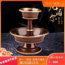 Protection Cup Nepal handmade water supply Cup for Buddha Cup for Buddha Cup before Buddha tantric supplies household Tibetan for protection Cup