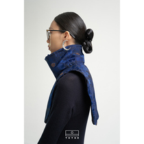 TUYUE coated moon original large moon earrings brass silver plated concave convexity creatine silver needle earrings earrings new