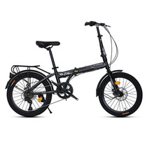 Phoenix (Phoenix)folding bicycle 20 inch mens and womens ultra-lightweight portable variable speed off-road adult bicycle