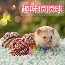 Africa Mini Hedgehog Fun Toy Ball Colorful Bite Ball Nibble Toy Hedgehog Toy Supplies