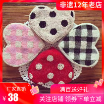 Rhododendron beads embroidery factory direct original handmade beads creative gift love coin hand pocket pocket