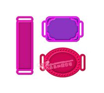 Spellbinders bump cut Template Ribbon label 2 S4234