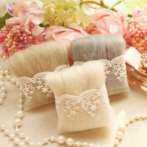 Mixed color wool strips Qianying wool felt poking music handmade diy imported high quality raw material set