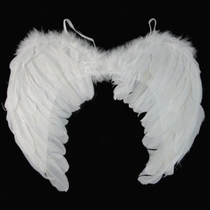 Angel feathers and wings Dance props Christmas play props Size childrens performance wings